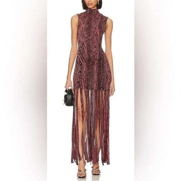 Misa Los Angeles Fringe Maxi - XS - Picture 8 of 12